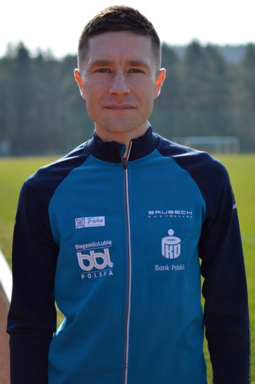 Trener biegania Pawel Mazur